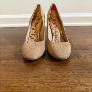Sam Edelman Tan Suede Pumps